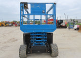 2015 GENIE GS3369RT DIESEL ROUGH TERRAIN SCISSOR LIFT 33′ REACH 4WD 1890 HOURS STOCK # BF9191139-BDEB - United Lift Equipment LLC
