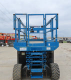 2015 GENIE GS3369RT DIESEL ROUGH TERRAIN SCISSOR LIFT 33′ REACH 4WD 1890 HOURS STOCK # BF9191139-BDEB - United Lift Equipment LLC