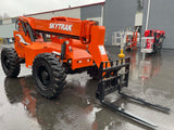 2014 SKYTRAK 6036 6000 LB DIESEL TELESCOPIC FORKLIFT TELEHANDLER PNEUMATIC 4WD OPEN CAB 2553 HOURS STOCK # BF9585179-NLPA - United Lift Equipment LLC
