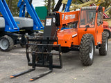 2017 SKYTRAK 6042 6000 LB DIESEL TELESCOPIC FORKLIFT TELEHANDLER PNEUMATIC 4WD ENCLOSED HEATED CAB 3185 HOURS STOCK # BF9849759-NLEQ - United Lift Equipment LLC